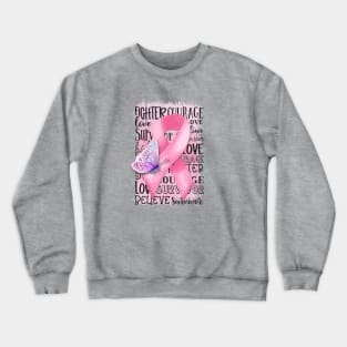 Breast Cancer Awareness Crewneck Sweatshirt